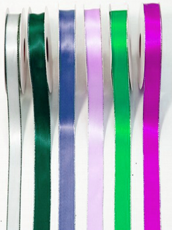 Fancy polyester satin ribbon