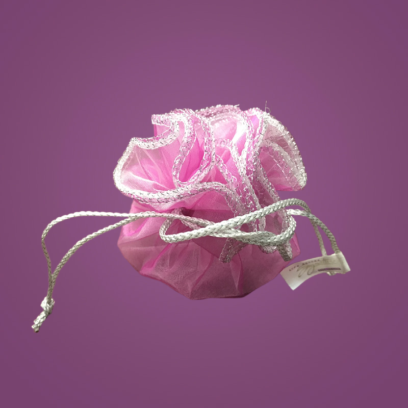 Double Layers /Organza Round Pouch for Jewelry and Gift Packaging