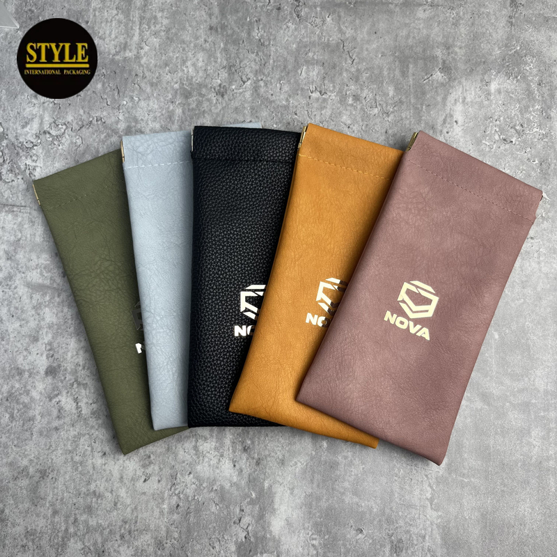 Auto Close PU Pouch Bag SPC685