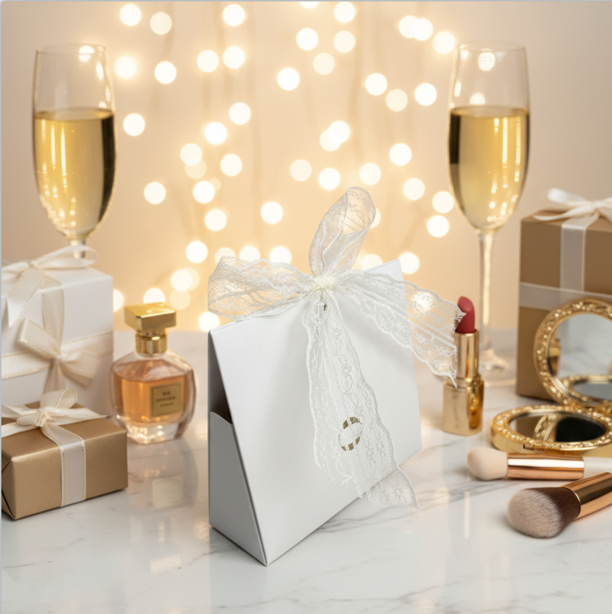 Foldable Luxury Cosmetic Paper Gift Bag ST423